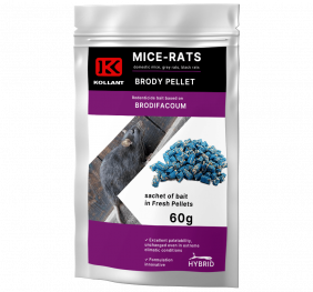 Brody Pellet 50g – Rodenticide in pellets