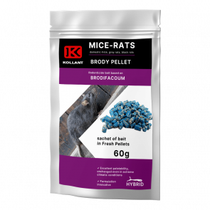 Brody Pellet 50g – Rodenticide in pellets