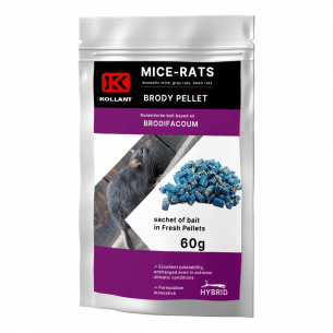 Brody Pellet 50g – Rodenticide in pellets