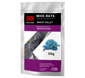 Brody Pellet 50g – Rodenticide in pellets