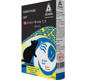 Brody Wax Block 5kg – Anticoagulant rodenticide in wax block